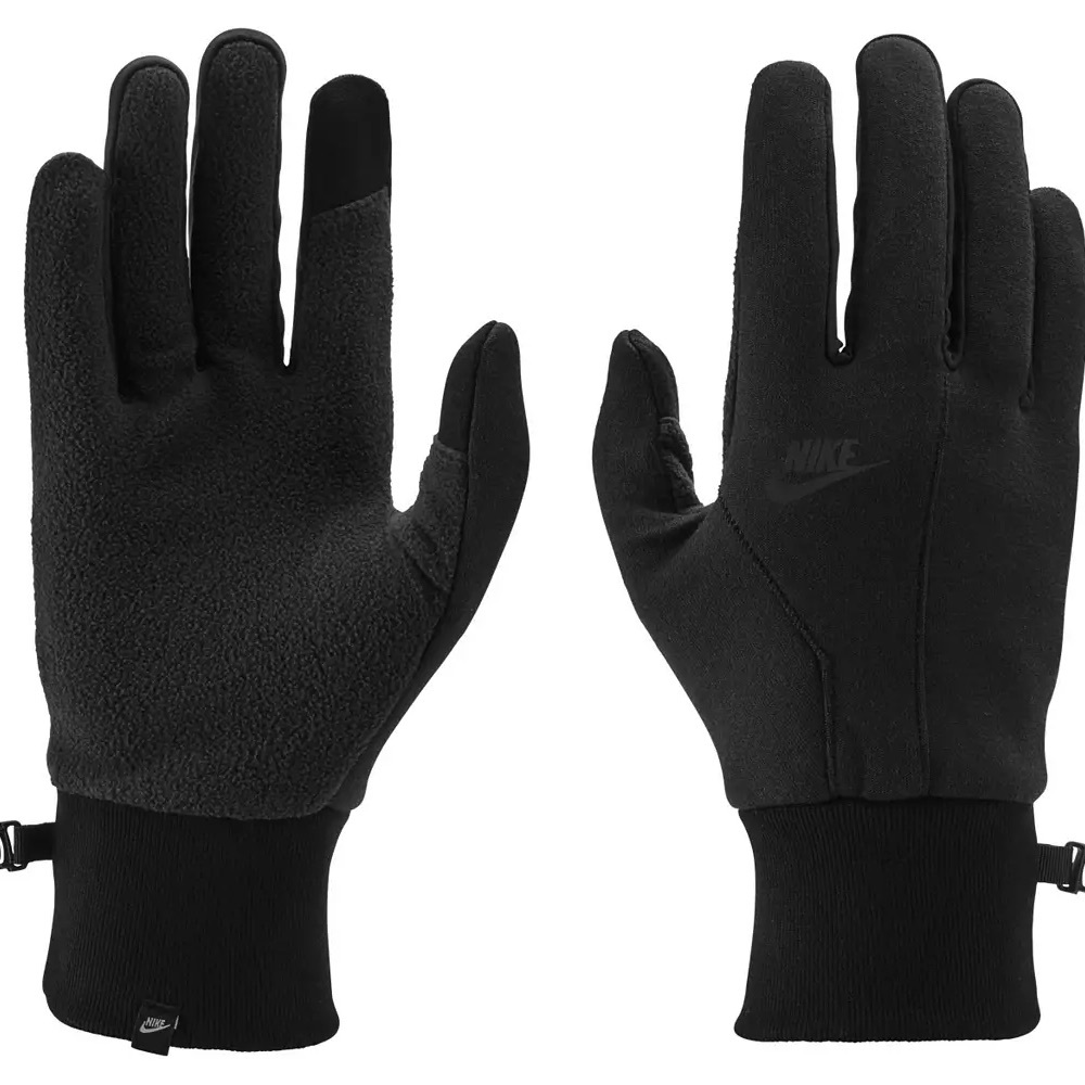 Nike Men's Tech Fleece 2.0 Large Running Gloves Black Like New